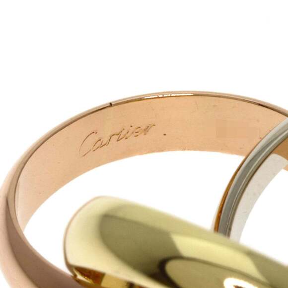 CARTIER Authentic 18k Gold Trinity Ring #48 - Picture 8 of 9